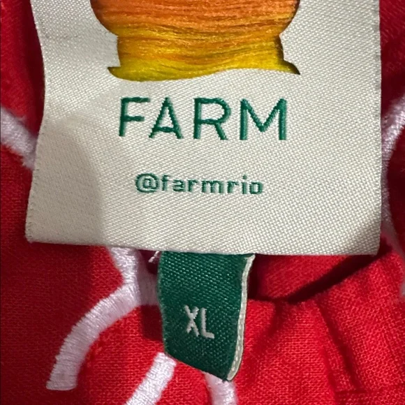 FARM Rio Coral Red Koi Fish Top Maxi Dress - Picture 3 of 8